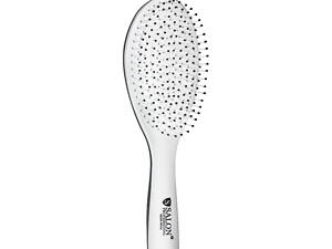 Щітка для волосся масажна пластикова Salon Professional 88000 біла