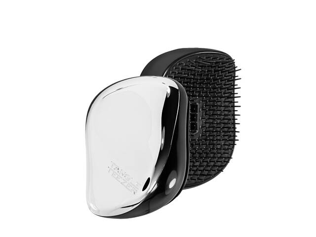 Щетка для волос складная Salon Professional Tangle Teezer, Серебристая блестящая - Фото 1
