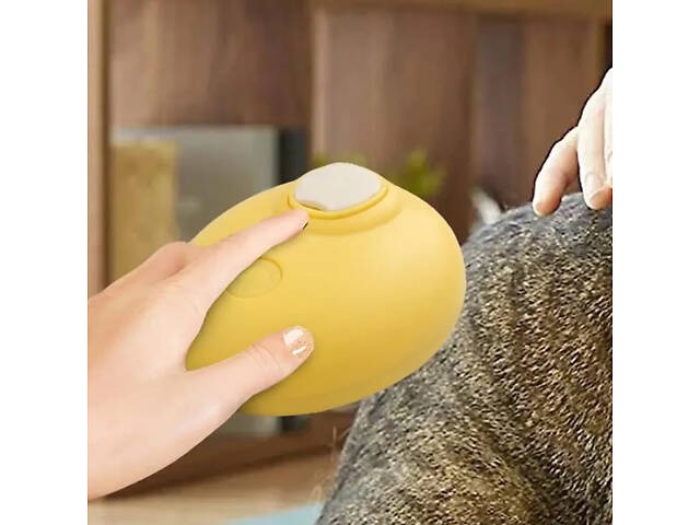 Щітка масажна для догляду за шерстю тварин 4 в 1 ПАРОВА Pet comb - Фото 2