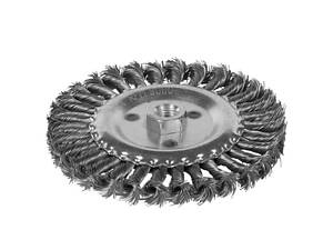 Щітка дротяна дископодібна Ø150мм М14×2мм (сталева кручена) SIGMA (9021151)