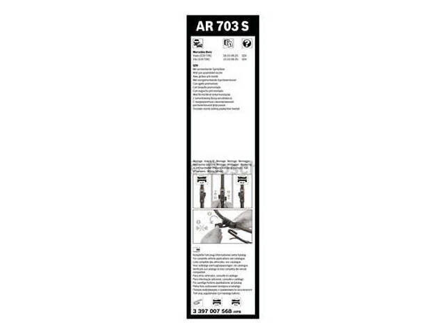 Щітка склоочисника Bosch 3 397 007 568 - Фото 5