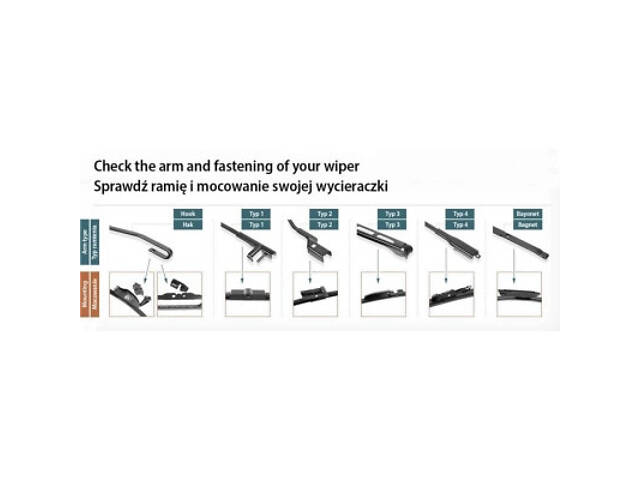 Щітка склоочисника Denso DUR050L - Фото 2