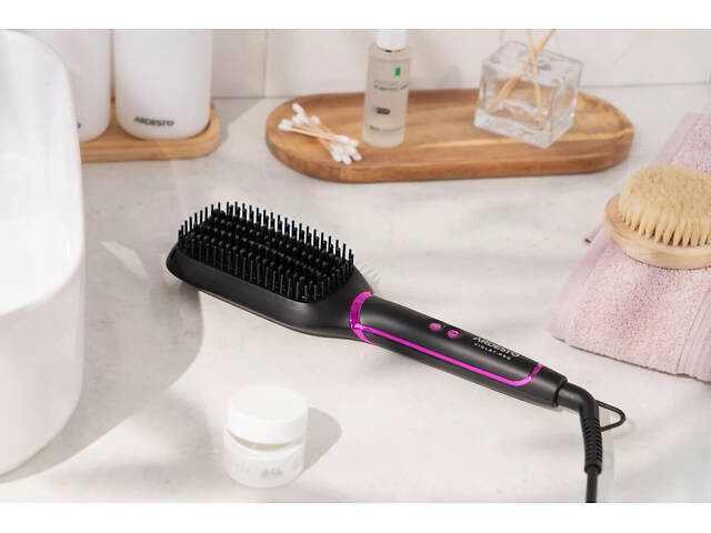 Щітка-випрямляч Ardesto Violet Pro HSB-Y220PRO 50 Вт чорний - Фото 5
