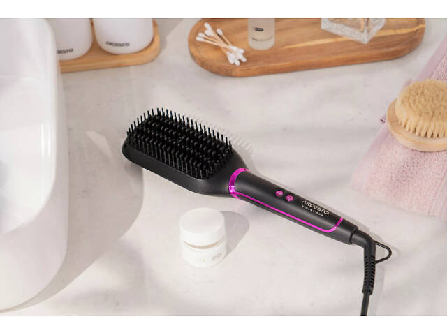 Щітка-випрямляч Ardesto Violet Pro HSB-Y220PRO 50 Вт чорний - Фото 6
