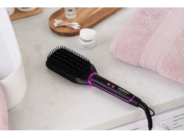 Щітка-випрямляч Ardesto Violet Pro HSB-Y220PRO 50 Вт чорний - Фото 7