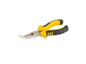 Щипці вигнуті MASTERTOOL 160 мм С55/HRC 45~50 23-3160