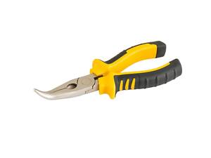 Щипці вигнуті MASTERTOOL 160 мм С55/HRC 45~50 23-3160