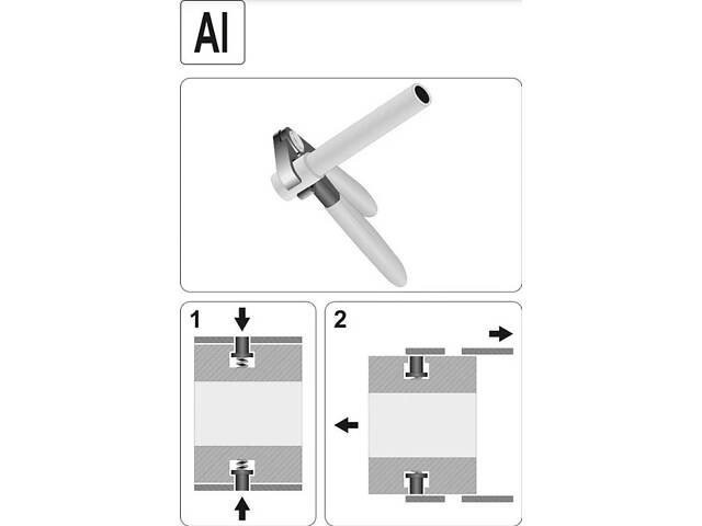 Щипці паливних з'єднань кліщі для трубок розпірні YATO YT-0608 - Фото 8