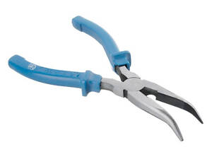 Щипцы удлиненные изогнутые Intertool 180 мм American type (HT-0125)