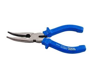 Щипцы удлиненные изогнутые Mastertool - 160 мм American type