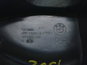 Щит моторного відсіку правий BMW X3 F25 11-17 7213666