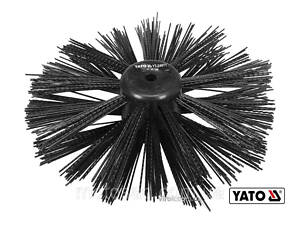 Щітка для очищення каналізації YATO: Ø= 20 см, з нейлона і поліпропіленового ворса, до YT-24980 [20]