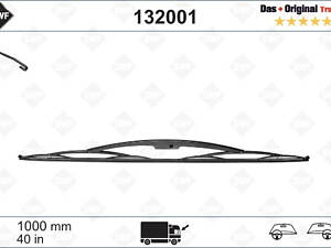 Щітка склоочисника SWF 132001