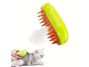 Щітка з іонізатором для розчісування та видалення волосся домашніх тварин (засіб для догляду підходить для кота, кішки,