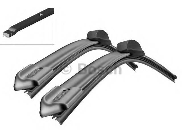 Щітки склоочисника Flat 600/550mm Renault Kangoo 01.08- 3 397 007 424