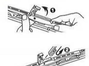 Щітки склоочисника Trico EF600 Volkswagen Transporter, Amarok; Opel Zafira, Meriva; Chrysler New Yorker; Renault Safrane