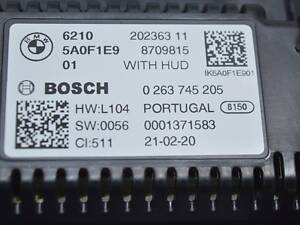 Щиток приборов BMW X3 G01 18-21 под проекцию 0263745205 (01) 6,2102E+11