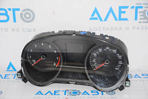 Щиток приборов VW Jetta 11-18 USA 1.4T 1.8T 2.0 98к царапины, сломано крепление