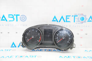 Щиток приборов VW Jetta 11-18 USA 1.4T 1.8T 2.0 с большим дисплеем, царапина