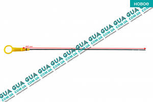 Щуп уровня масла ( рабочая длина 485мм ) метал 122006 Nissan / НИССАН KUBISTAR 1997-2008 / КУБИСТАР 97-08, Renault / РЕН