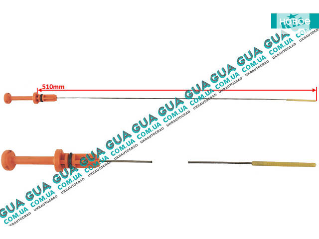 Щуп уровня масла ( рабочая длина 510мм ) 723516 Citroen / СИТРОЭН BERLINGO (M49) 1996-2003 / БЕРЛИНГО (М49), Citroen / С