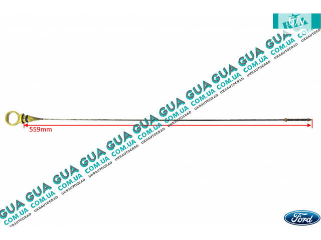Щуп уровня масла ( рабочая длина 559мм ) 3M5Q6750EA Ford / ФОРД FIESTA VAN 2003- / ФИЕСТА ВАН 03-, Ford / ФОРД FIESTA VI