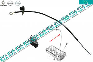 Щуп уровня масла двигателя длина 807мм ( Трубка масляного щупа ) 7701057946 Opel / ОПЕЛЬ MOVANO 2003-2010 / МОВАНО 03-10