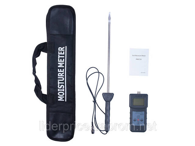Щуповой влагомер грунта, земли, песка PMS-710 (0...50%) - Фото 5