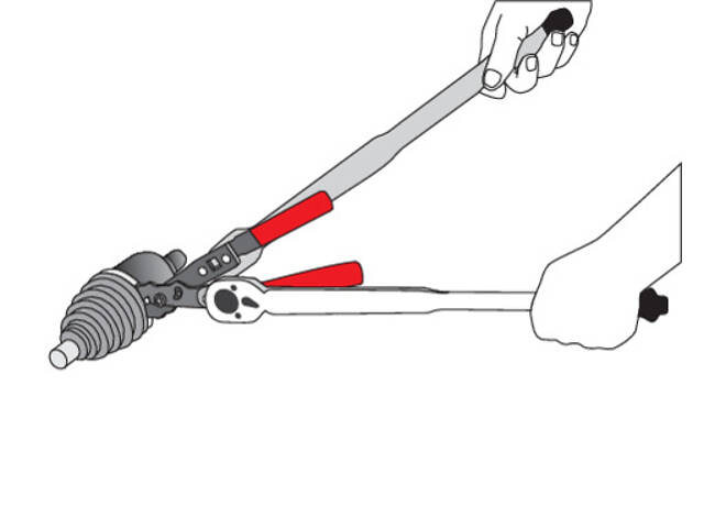 Щипці для кріплення шлангових хомутів на кожухи шарніра YATO YT-0606 - Фото 7