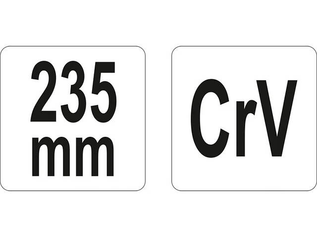 Щипці для кріплення шлангових хомутів на кожухи шарніра YATO YT-0606 - Фото 9