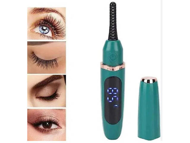 Щипці для завивки вій з підігрівом, зарядка через USB - Фото 1