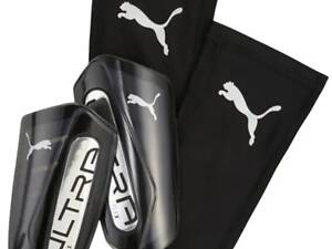 Щитки футбольные Puma Ultra Flex Sleeve Черный Дет 030987-03