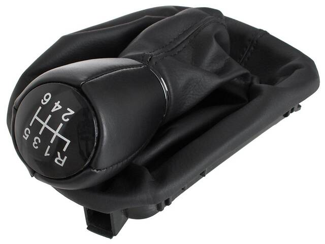 Seat Leon и 99-06 ручка переключения передач черный + чехол с рамкой 6 передач, Код-20878