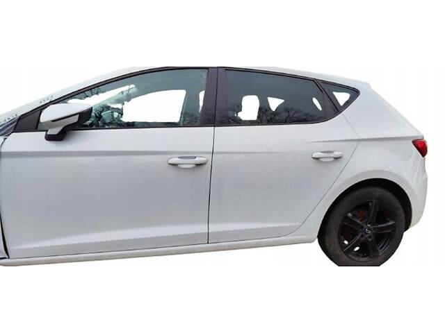 SEAT LEON III 12-20 5D передняя и задняя левая дверь комплектная цвет LS9R OE