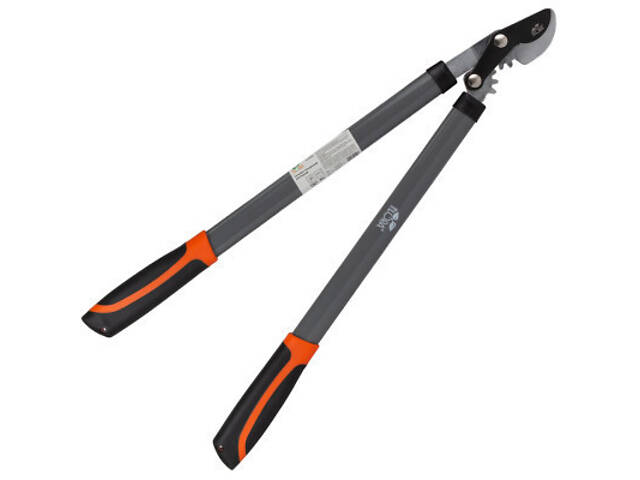 Секатор Flora плоскогубцевий шестеренчатий сталеві рукоятки 610мм (5022504) - Фото 1