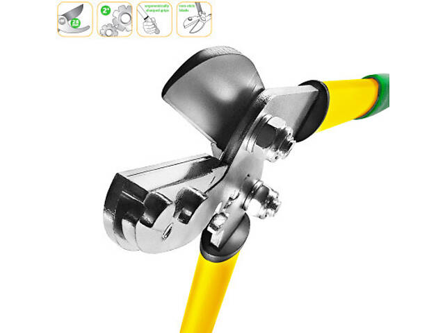 Секатор Gruntek Grizzly із зубчатою передачею 470 мм (295203470) - Фото 4