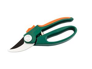 Секатор садовий MASTERTOOL 200 мм з ручками ABS-пластик з покриттям TPR лезо тефлонове Mn65 14-6119