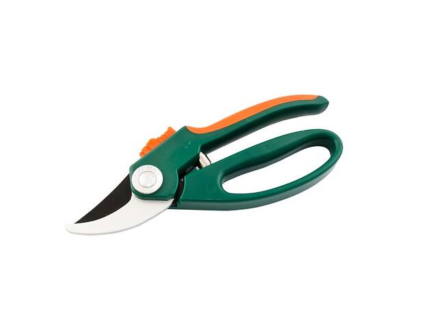 Секатор садовий MASTERTOOL 200 мм з ручками ABS-пластик з покриттям TPR лезо тефлонове Mn65 14-6119 - Фото 1