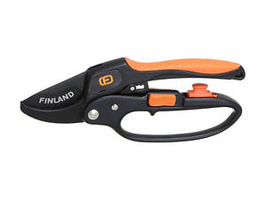 Секатор садовый Finland 1611 с храповым механизмом 200 мм.