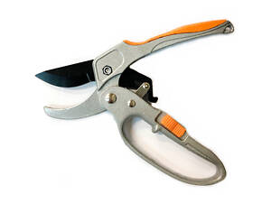 Секатор садовий LT 200 x 20 мм з храповим механізмом (205-604)