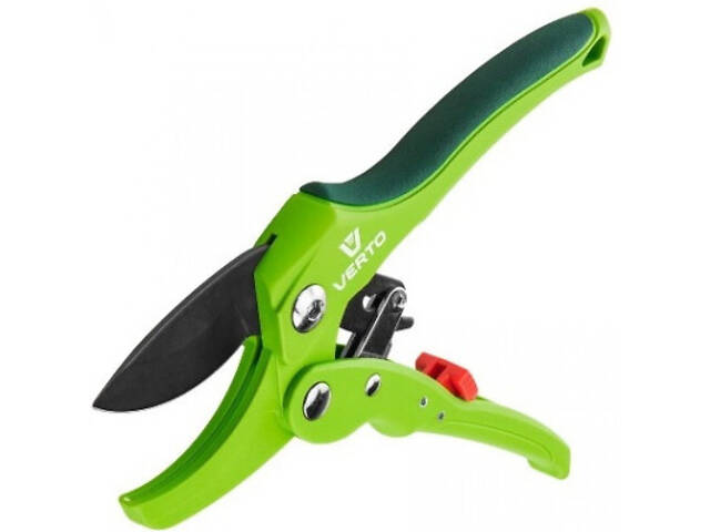 Секатор Verto з тріскачкою (15G205) - Фото 1