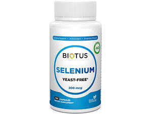 Селен Biotus Selenium 200 мкг 100 капс