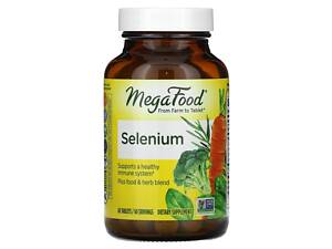 Селен (Selenium), MegaFood, 60 таблеток