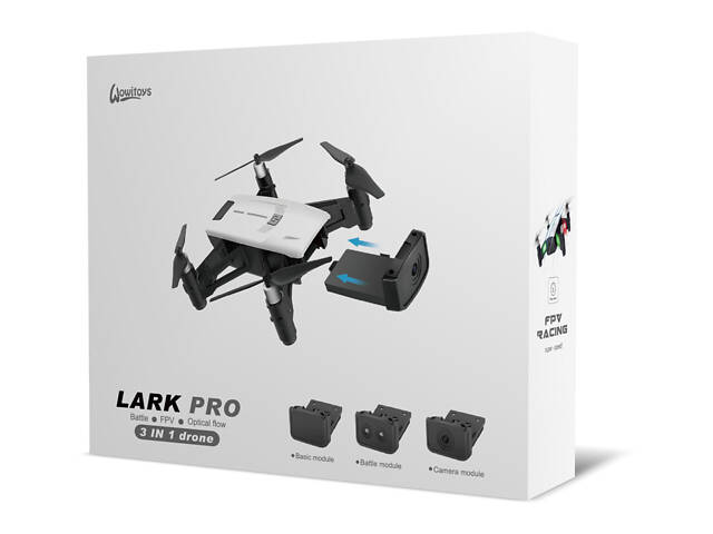 Селфидрон Wowitoys LARK PRO H4822 с камерой HD для FPV оптической стабилизацией и ИК-боем - Фото 10