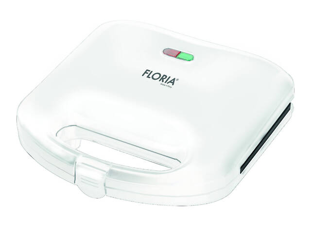 Сендвичница тостер Floria ZLN0830, 750W, white - Фото 1