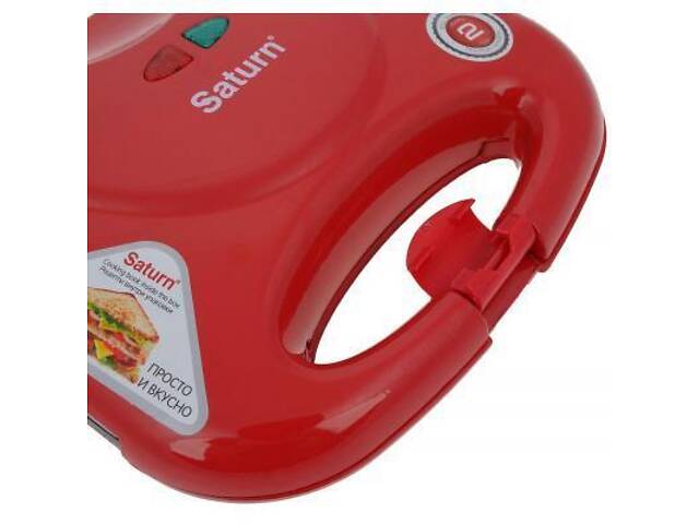 Бутербродниця Saturn ST-EC1082 Red - Фото 6