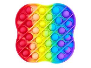 Сенсорная игрушка PopAr Pop It Нажми пузырь антистресс Радужное облако