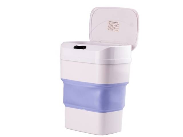 Сенсорне сміттєве відро складне для дому та офісу - Фото 2