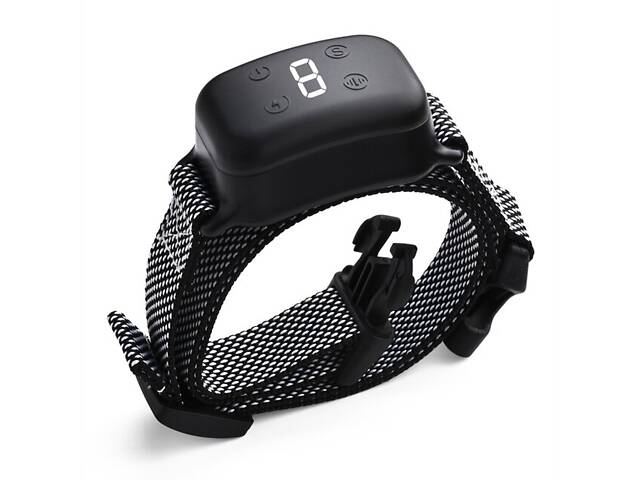 Сенсорный водонепроницаемый ошейник антилай со звуком, вибрацией и электрошоком DOBE DB 800 - Фото 1
