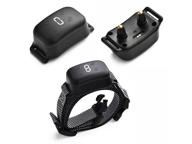 Сенсорный водонепроницаемый ошейник антилай со звуком, вибрацией и электрошоком DOBE DB 800 - Фото 3